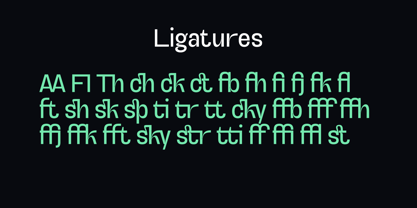 Ghyrome Variable Font Poster 8