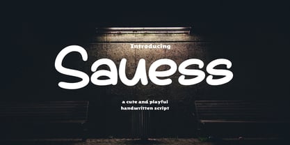 Sauess Font Poster 1