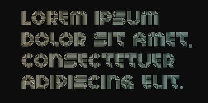 Two Display Font Poster 9