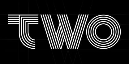 Two Display Font Poster 1