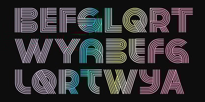 Two Display Font Poster 4