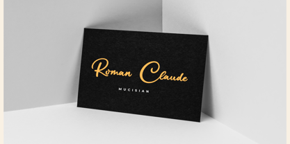 Austin Ronalle Font Poster 4