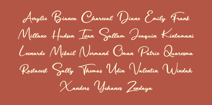 Austin Ronalle Font Poster 2