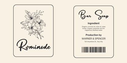 Austin Ronalle Font Poster 7