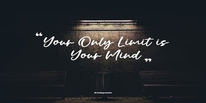 Delante Font Poster 3