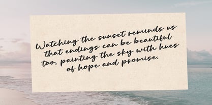 Delante Font Poster 4