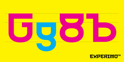 Experimo Font Poster 3