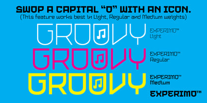 Experimo Font Poster 11