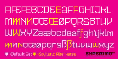 Experimo Font Poster 6