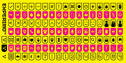 Experimo Font Poster 10