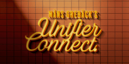 Unifier Font Poster 7