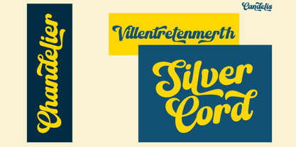 Candelis Font Poster 4