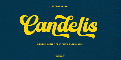 Candelis Font Poster 1