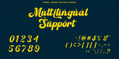 Candelis Font Poster 13