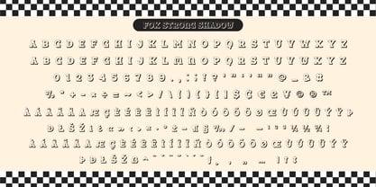 Fox Strong Font Poster 12