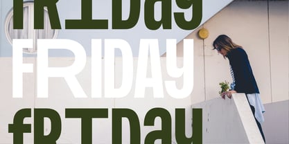 Plex beta Font Poster 12