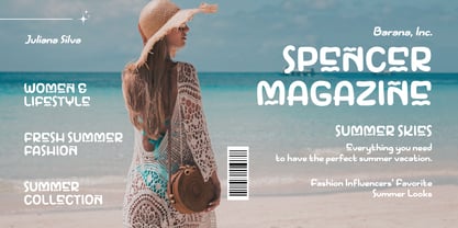 Sumeros Island Font Poster 3