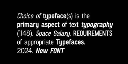 Overmature grotesk Font Poster 2