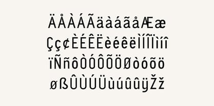 Overmature grotesk Font Poster 8