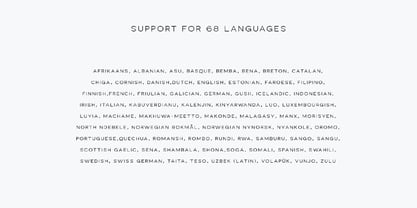 Mavora Sans Font Poster 4