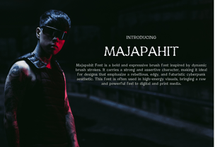 Majapahit Font Poster 1