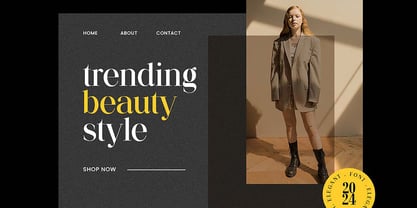 Quarter Back Font Poster 3