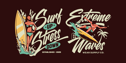 Anaconda Wildstyle Font Poster 5