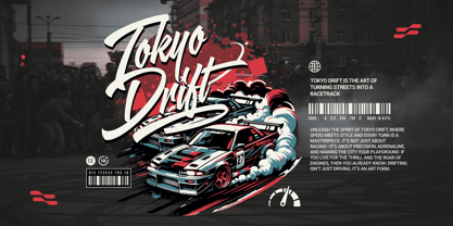 Anaconda Wildstyle Font Poster 3