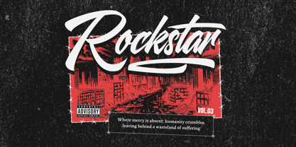 Anaconda Wildstyle Font Poster 2