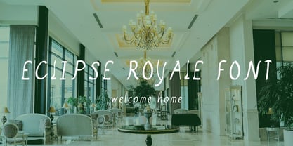 Eclipse Royale Font Poster 2