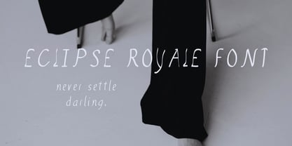 Eclipse Royale Font Poster 5