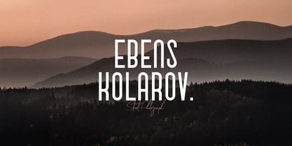 Piemonte Font Poster 4