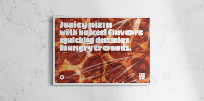 Pepperoni Variable Sans Font Poster 10