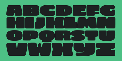 Pepperoni Variable Sans Font Poster 3