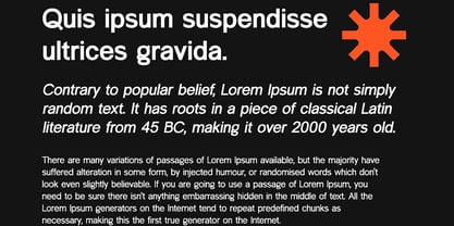 Gapicle Grotesk Font Poster 11