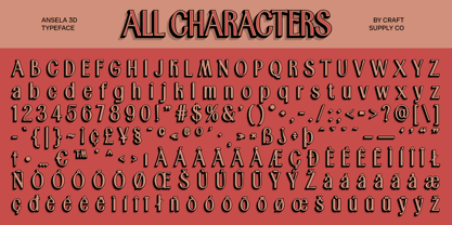 Ansela Font Poster 10