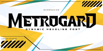 Metrogard Font Poster 1