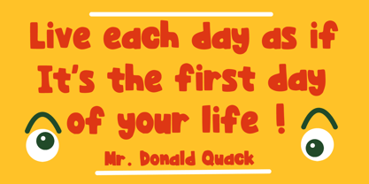 Hey Bold Comic Font Poster 4