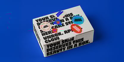 Extra Chunk Please Font Poster 7