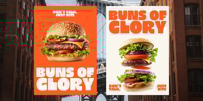 Extra Chunk Please Font Poster 2