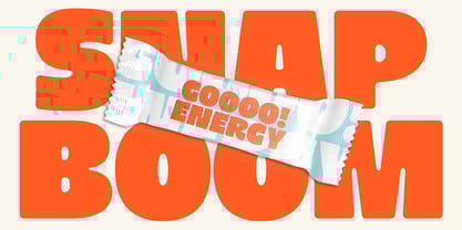 Extra Chunk Please Font Poster 4