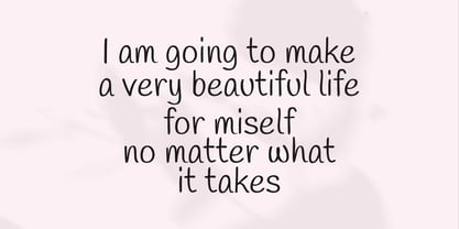 Nyoetes Font Poster 4