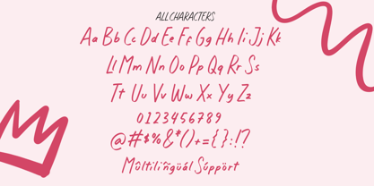 Queen Sophia Font Poster 6