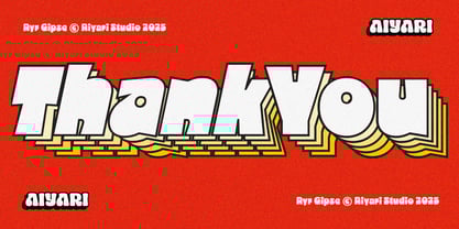 Ayr Gipse Font Poster 12