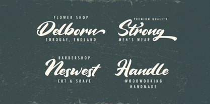 Vintage Style Font Poster 3