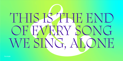 Ciclo Display Font Poster 5