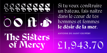 Ciclo Display Font Poster 15