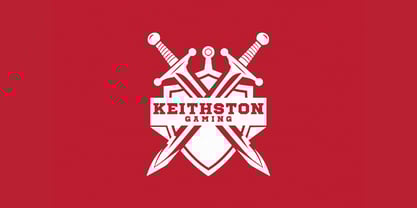 Varsity Vortex Font Poster 5