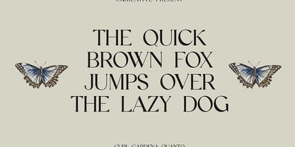 Giblastine Font Poster 8