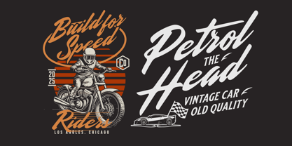 Highway Man Font Poster 4